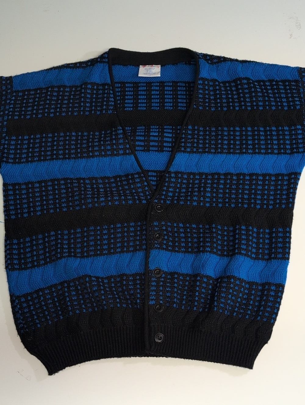 Peter Werth Vintage Striped Button Cardigan